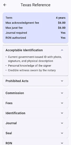 Notary Public State Exam Mastr Screenshot 2