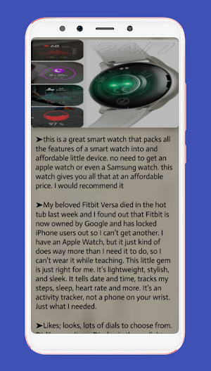 agptek smartwatch guide Screenshot 3