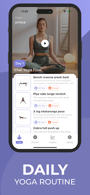 Yoga Trainer: Daily Workouts Screenshot 1