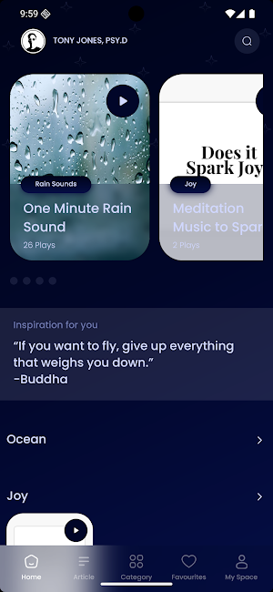 Tony Jones, Psy.D｜Wellness Hub Screenshot 1