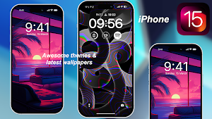 iOS Launcher- iPhone 15 Themes Screenshot 0