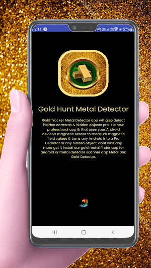 Gold Hunt: Real Metal Detector Screenshot 0