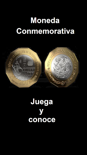 20 pesos Moneda conmemorativa Screenshot 0