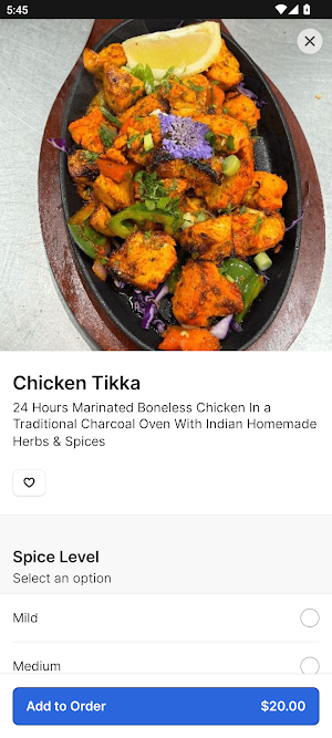 Gulab Indian Bistro Screenshot 2