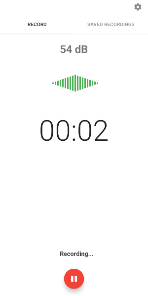 Voice Recorder-Sound Recorder Screenshot 0