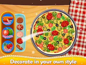 Pizza Games: Kids Pizza Maker Screenshot 2