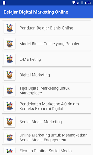 Belajar Ilmu Digital Marketing Online Screenshot 0
