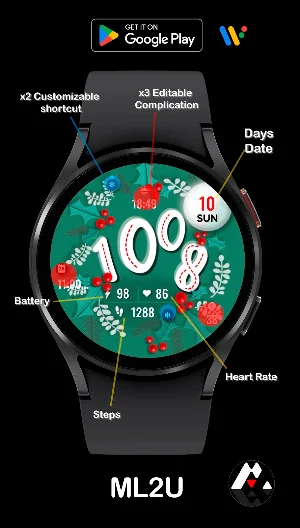 ML2U 148 Watch Face Screenshot 1