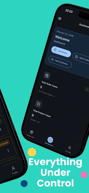 Order Tracking System Screenshot 1