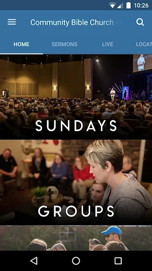 Community Bible Church Screenshot 0