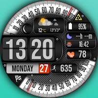 Digital Watch Face MB390