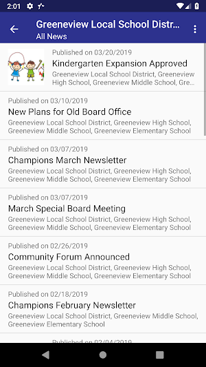 Greeneview Local School District Screenshot 1