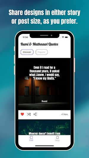 Rumi & Mathnawi Quotes Pro Screenshot 1