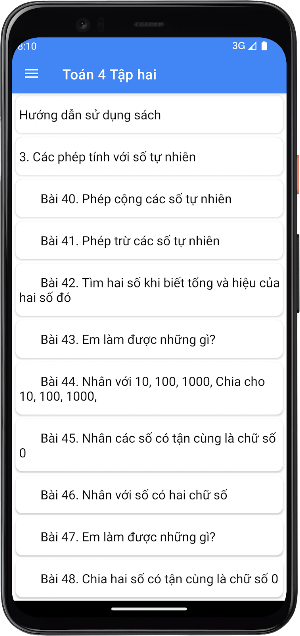 Toán Lớp4 - Tập một Screenshot 3