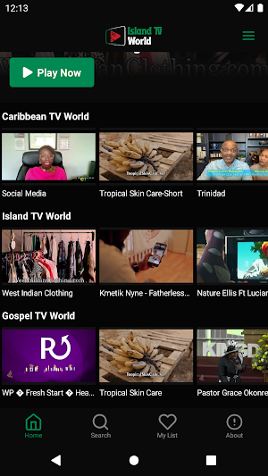 Island TV World Screenshot 1