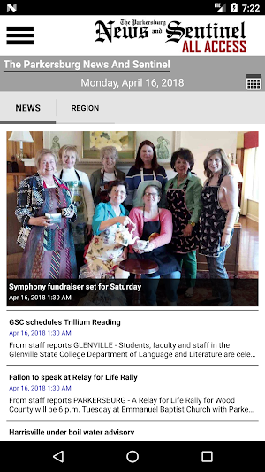 News and Sentinel All Access Screenshot 2