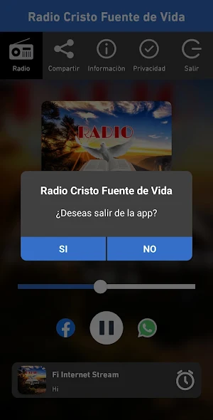 Radio Cristo Fuente de Vida Screenshot 2