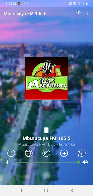 Mburucuya FM 105.5 - Formosa Screenshot 1