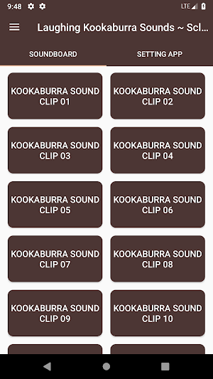 Kookaburra Bird Sound Collecti Screenshot 0