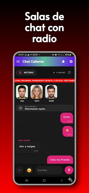 Chat Caliente Screenshot 2
