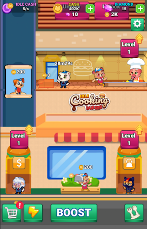 Idle Cooking Burger Empire Screenshot 0