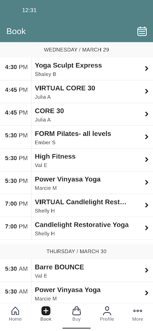FORM Fitness Studio + Boutique Screenshot 1