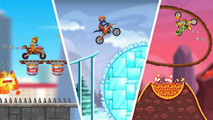 Bike Racing 3D: Dirtbike Stunt Screenshot 0