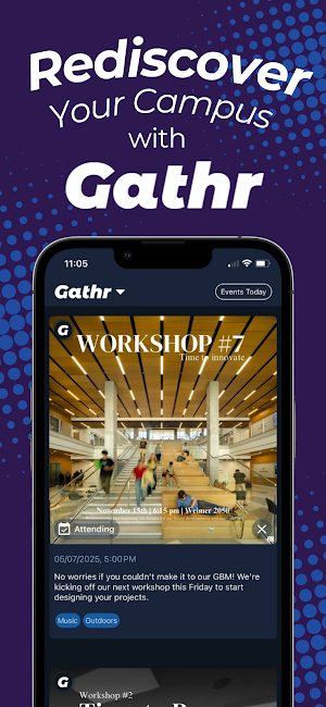 Gathr - Campus Involvement Screenshot 0