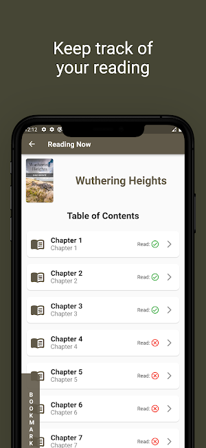 Wuthering Heights - Book Screenshot 2