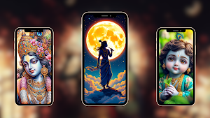 God Krishna Wallpaper HD 4k Screenshot 2