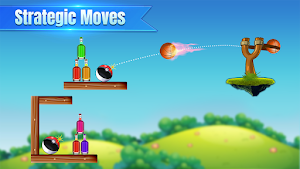 Bottle Shooter - Shoot and Knock Down Bottles Screenshot 1
