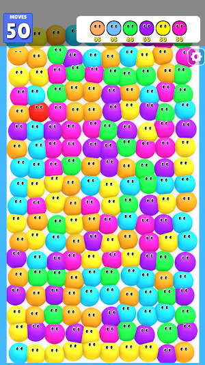 Color Pop Spheres Puzzle Game Screenshot 1