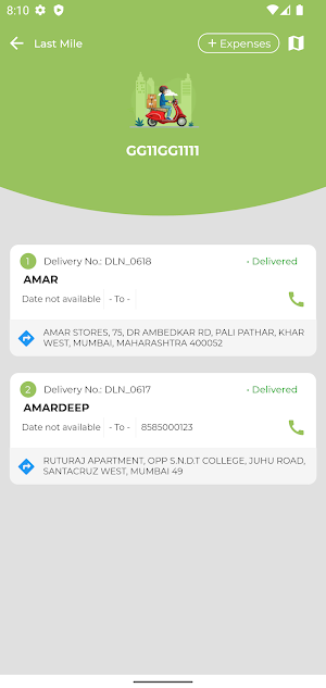 JD Delivery App Screenshot 3