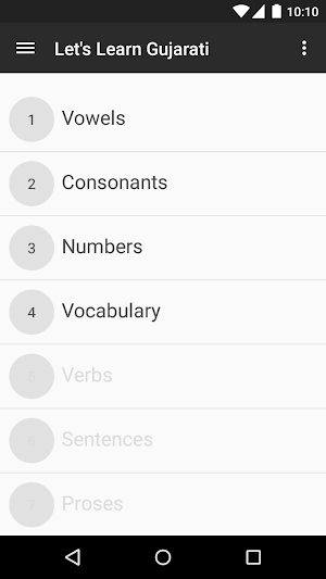 Learn Gujarati Screenshot 0