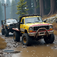 Mud Jeep Driving Game: Offroad