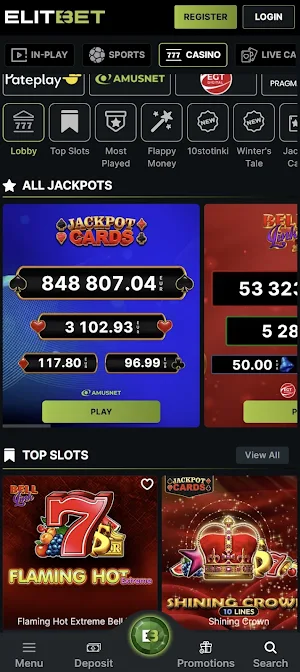 ElitBet Screenshot 0