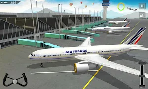 Flight Adventure : City Airplane Games Screenshot 2