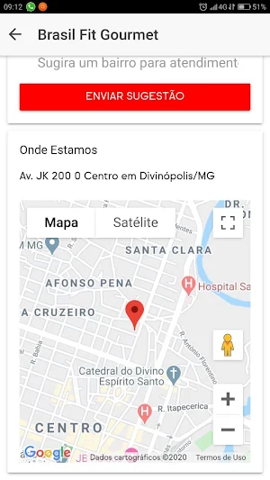Brasil Fit Gourmet Screenshot 1