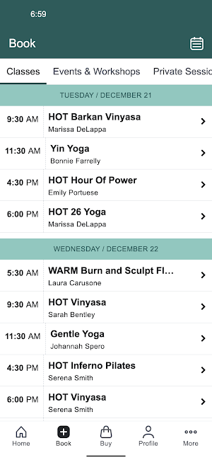 Hot Yoga Queensbury Screenshot 1