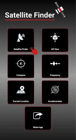 Sat finder ITEAS Screenshot 0