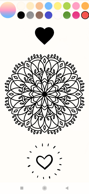 Mandalas: Color By Number Screenshot 3