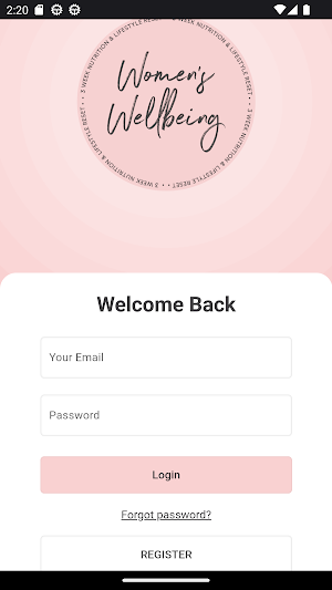 Women's Wellbeing Screenshot 1