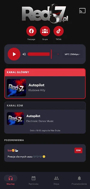 Radio Red7.pl Screenshot 0
