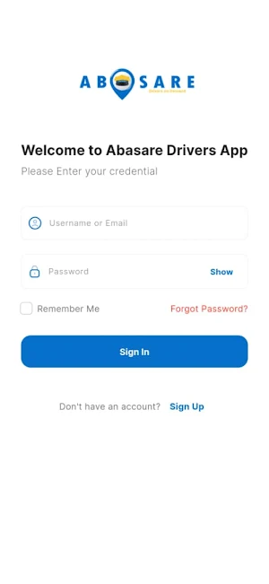 Abasare Driver - Drive & Earn Screenshot 1
