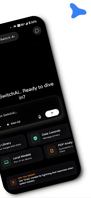 SwitchAi – Free Multi-AI App Screenshot 1