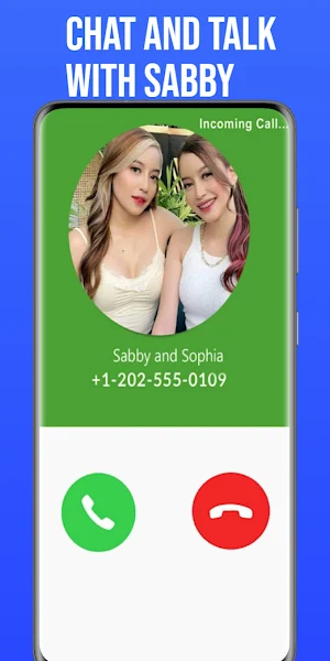 Sabby and Sophia Video call Screenshot 0