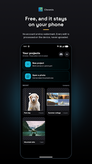 Chromis: Ultimate Photo Editor Screenshot 1