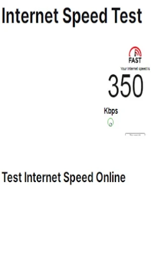 Internet Speed Test Screenshot 3