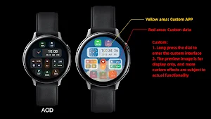 ZKin WatchFace Sunny Component Screenshot 1