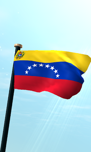 Venezuela Flag 3D Wallpaper Screenshot 0